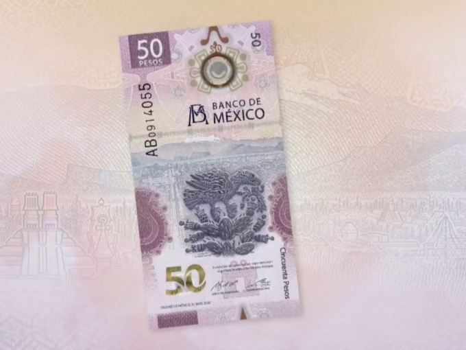 Banxico presenta nuevo billete de 50 pesos; Morelos se despide