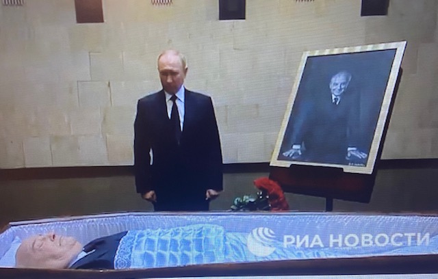 El presidente Putin  no estará en despedida de Gorbachov