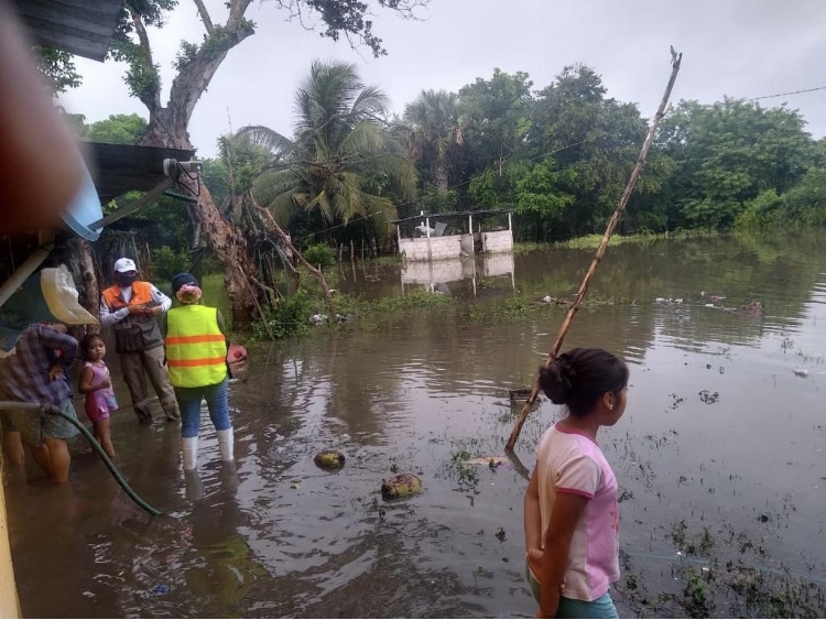 Lluvias afectan Veracruz