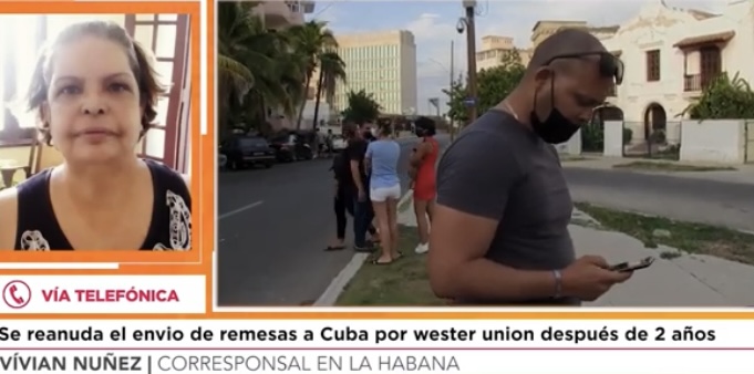 Remesas a Cuba